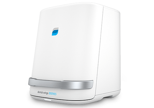 SCANSIONE dell'impressione o del modello creato dall'impressione con uno scanner 3D con software DWOS integrato